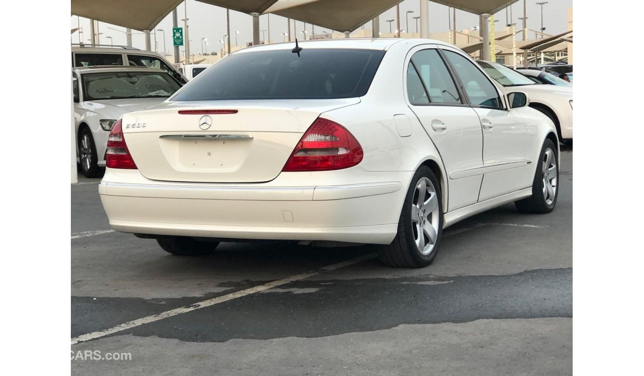 مرسيدس بنز E 500 موديل 2005 وارد اليابان حاله ممتازه من الداخل والخارج فل مواصفات فتحه سقف وكراسي جلد ومثبت سرعه وتكي