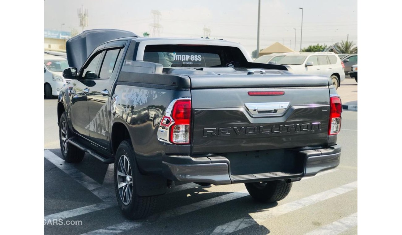 Toyota Hilux Toyota Top Hilux diesel engine right hand drive  model 2017 grey colour