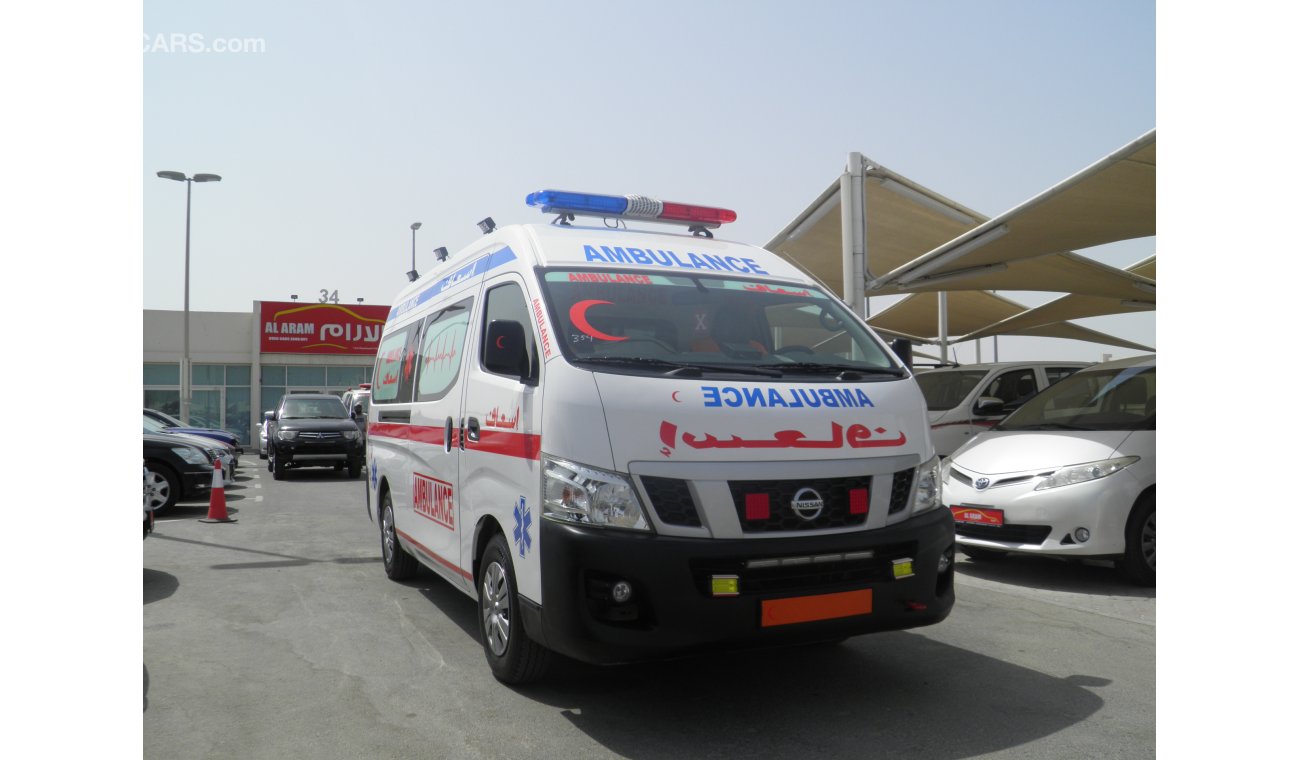 نيسان أورفان 2014  High Roof Ambulance Ref# 354