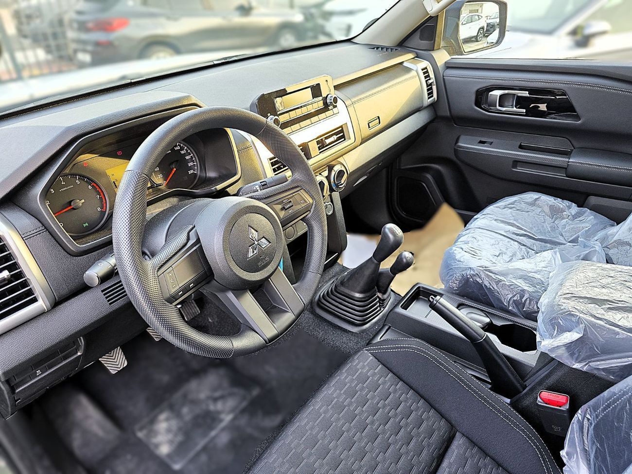 Mitsubishi L200 GL 2.4L (128 HP) Double Cab Utility L200 Pickup 4WD GL Petrol DC 5M/T - 2.4L 2025 Model Brown Color