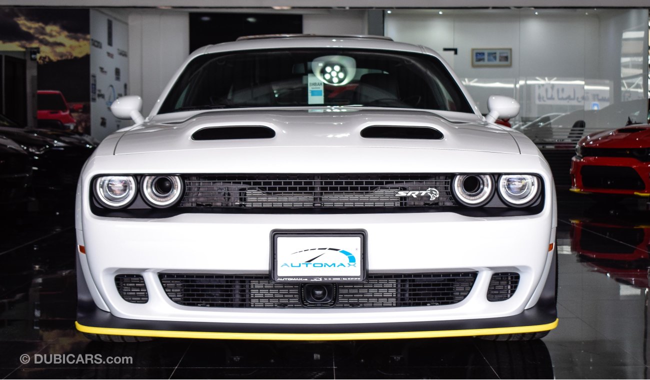 Dodge Challenger 2019 Hellcat WIDEBODY, 717hp, 6.2 V8 GCC, 0km with 3 Years or 100,000km Warranty