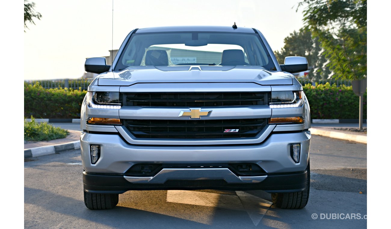 Chevrolet Silverado - 2018 - 5.3L - 4WD - WARRANTY - LIBERTY - 0 DOWNPAYMENT - 3297 AED/MONTH