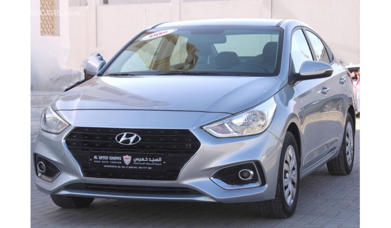 Hyundai Accent Base Hyundai Accent 2020 GCC, in excellent condition, without accidents