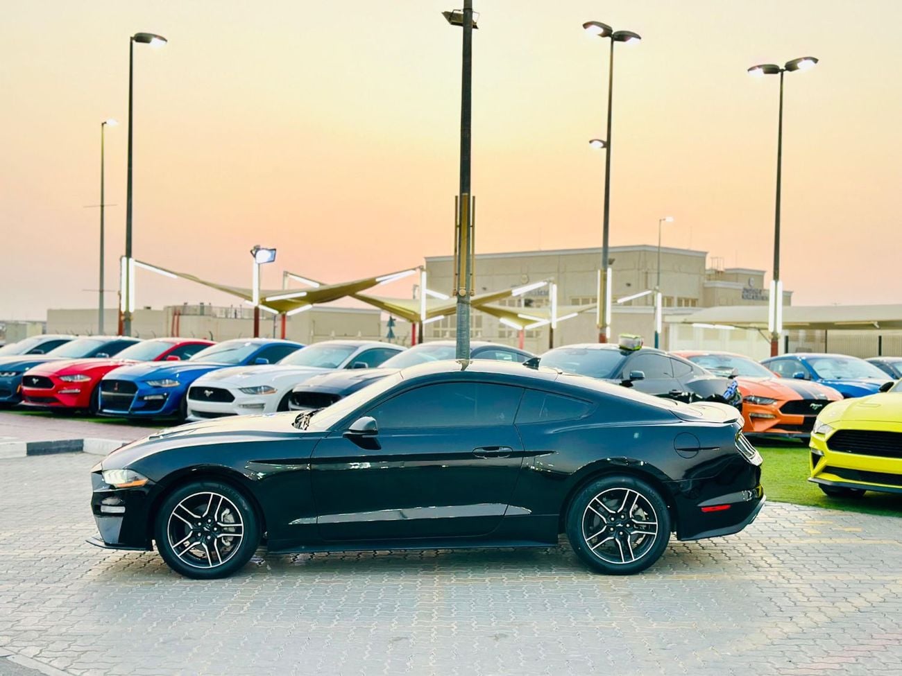 Ford Mustang STANDARD Ecoboost | Monthly 1100/- | 0% DP | Fabric Seats | Lane Assist | # 07896