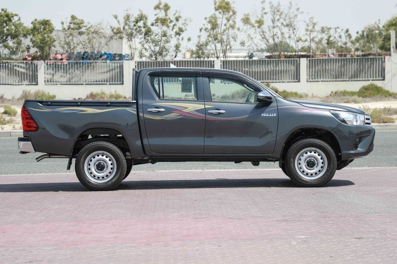 Toyota Hilux 2025 TOYOTA HILUX LOW 2.4 - GREY METTALIC inside BLACK | Export Only