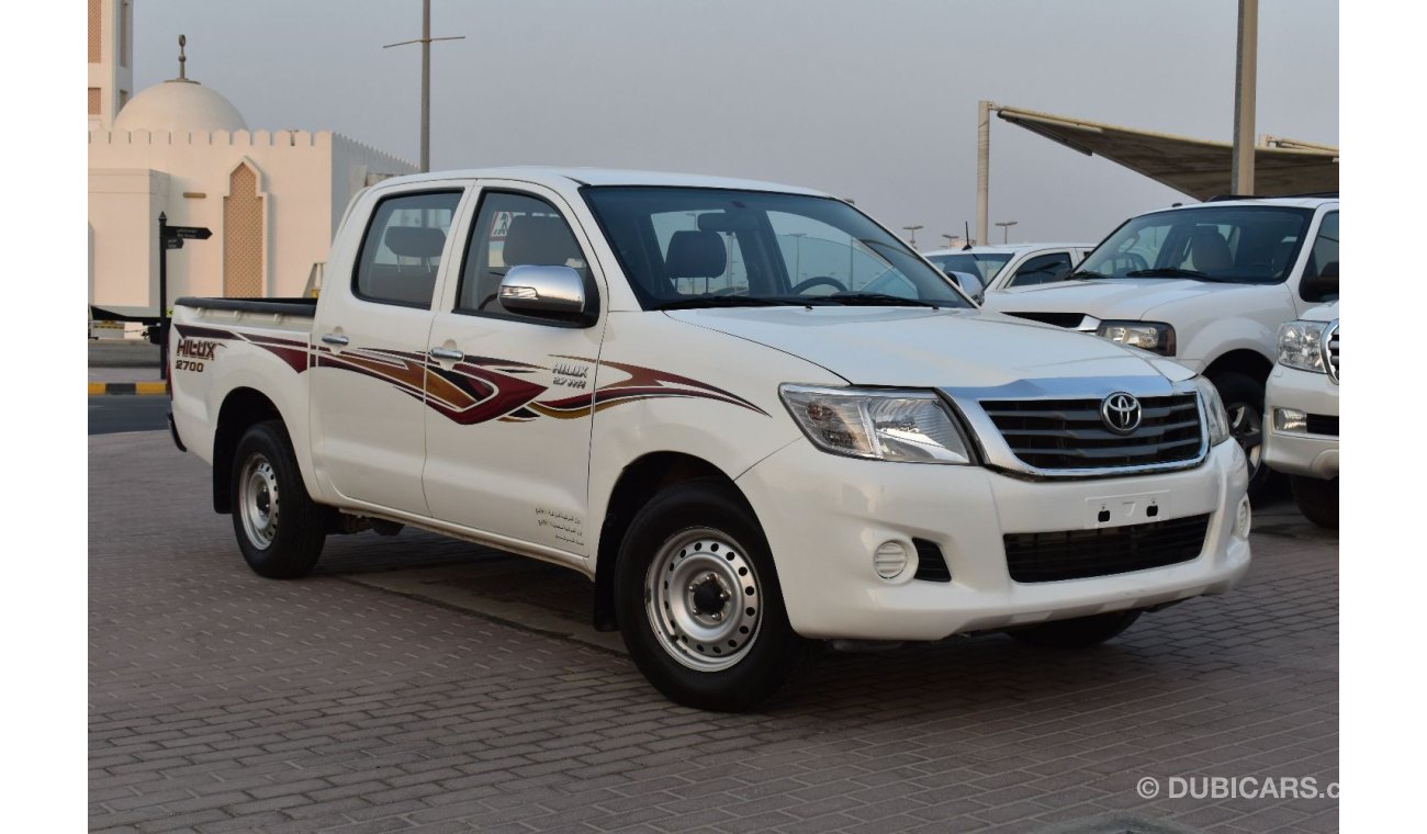 تويوتا هيلوكس TOYOTA HILUX DOUBLE CAB 2014 (V4-2.7L)