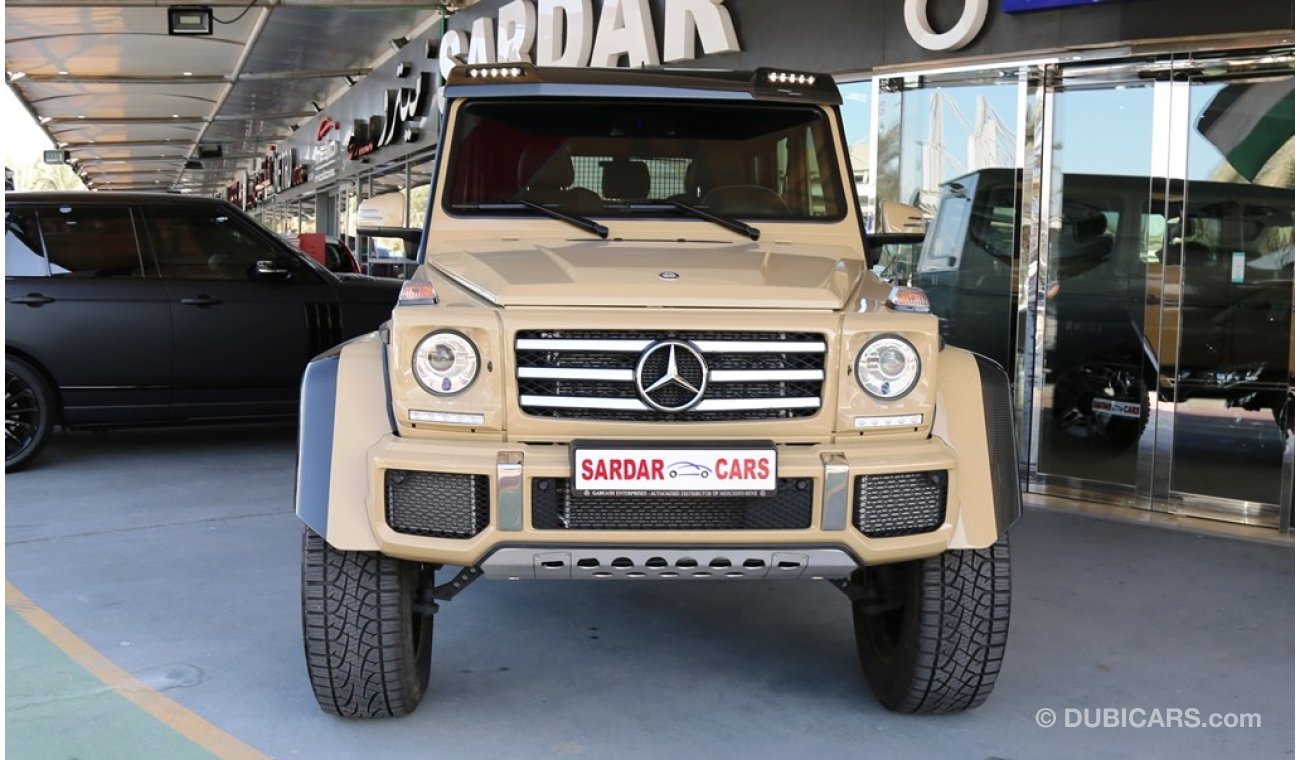 Mercedes-Benz G 500 4X4² with G63 Badge