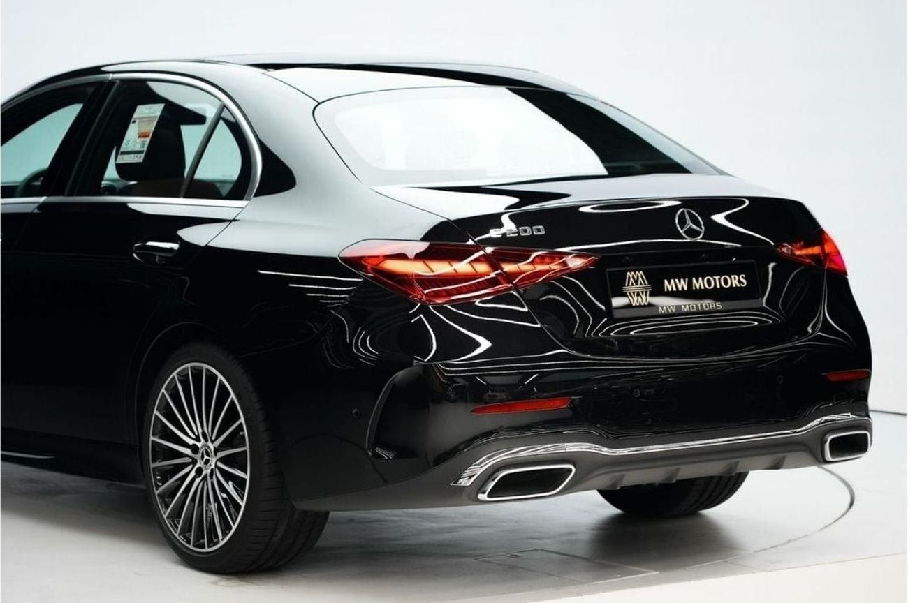 Mercedes-Benz C 200 Mercedes-Benz C 200 | 2025 GCC 0km | 5 Years Agency Warranrty | AMG Package | 9G-TRONIC | 360 View