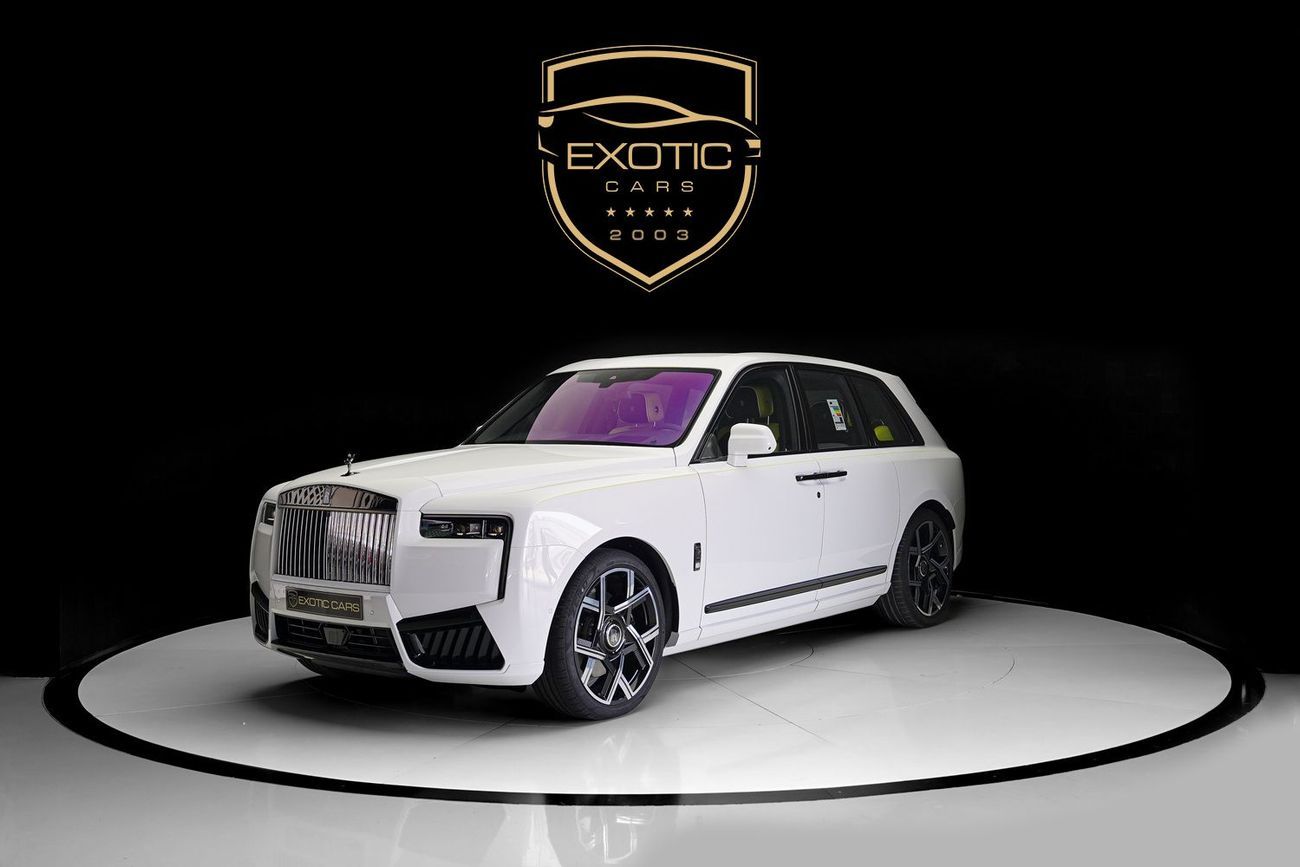 Rolls-Royce Cullinan BLACK BADGE DUALITY SEATS