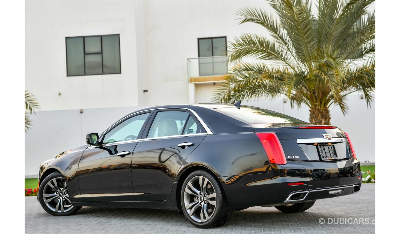 Cadillac CTS Agency Warranty and Service Contract!  GCC - AED 1,610 PER MONTH - 0% DOWNPAYMENT