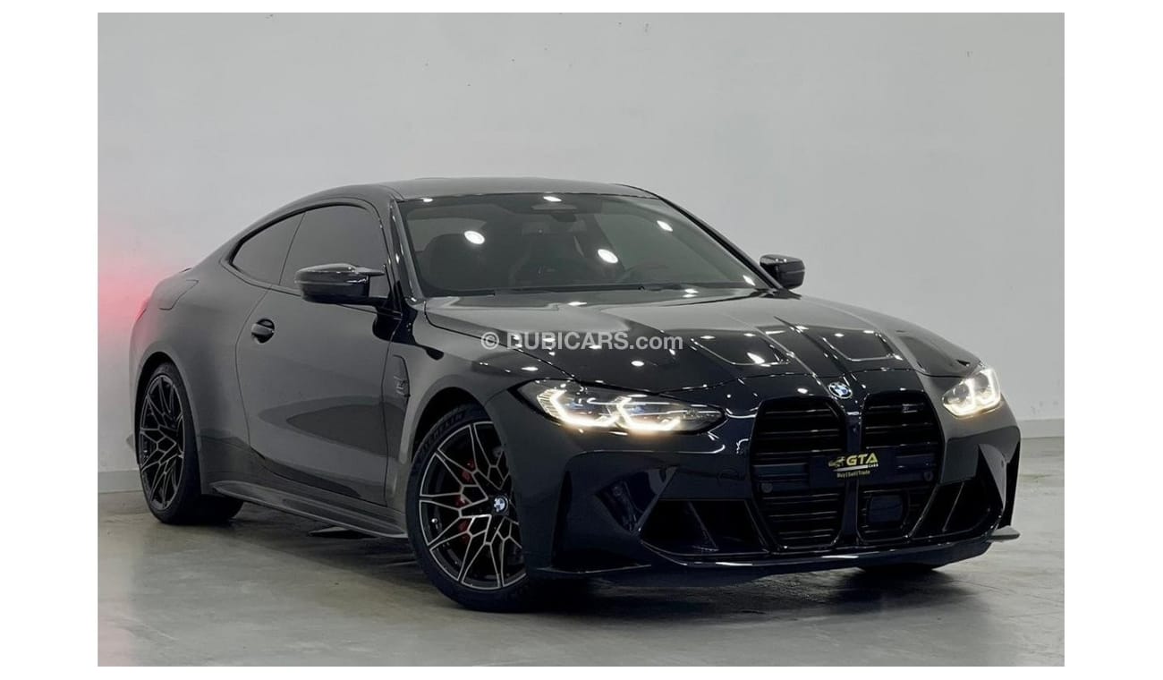 BMW M4 2021 BMW M4 Competition, M Exterior Package Carbon, Full Service History, Warranty, GCC
