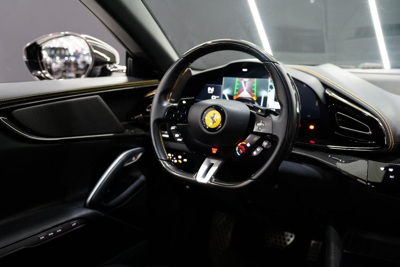 Ferrari Purosangue STD 2025 Ferrari Purosangue, Carbon Ext/Int Pack, Giallo Triplo Strato Livery, Al Tayer Warr + Serv!!