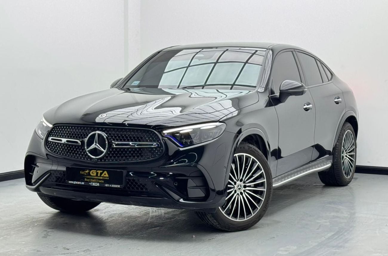 Mercedes-Benz GLC 200 2025 Mercedes-Benz GLC200 AMG 4MATIC Coupe, 2030 Mercedes Warranty and Service Pack, GCC