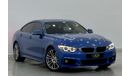 BMW 430i M Sport 2017 BMW 430i M-Sport Gran Coupe, BMW Service History, Warranty, GCC