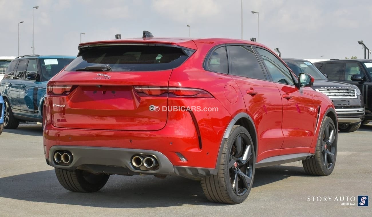 Jaguar F Pace P550 5.0P S/C SVR AWD Aut. (For Local Sales plus 10% for Customs & VAT)
