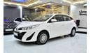 Toyota Yaris EXCELLENT DEAL for our Toyota Yaris E ( 2020 Model ) in White Color GCC Specs