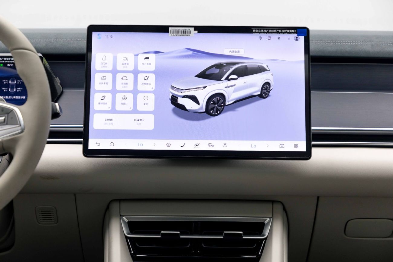 BYD Tang L Flagship- White Inside Black and Grey | Export Only