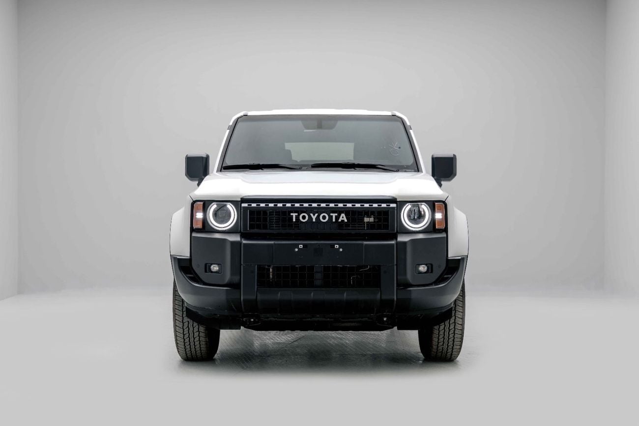 Toyota Prado Urban E 2.4L - Super White Inside Black | Export Only