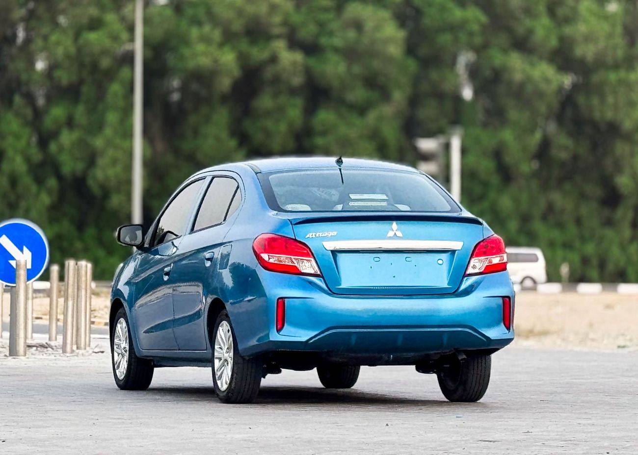 Mitsubishi Attrage Mitsubishi attrage 2022 GCC  accident-free in excellent condition 376 P.M