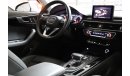 Audi A4 40TFSI NEW SHAPE GCC under Warranty with Zero downpayment.