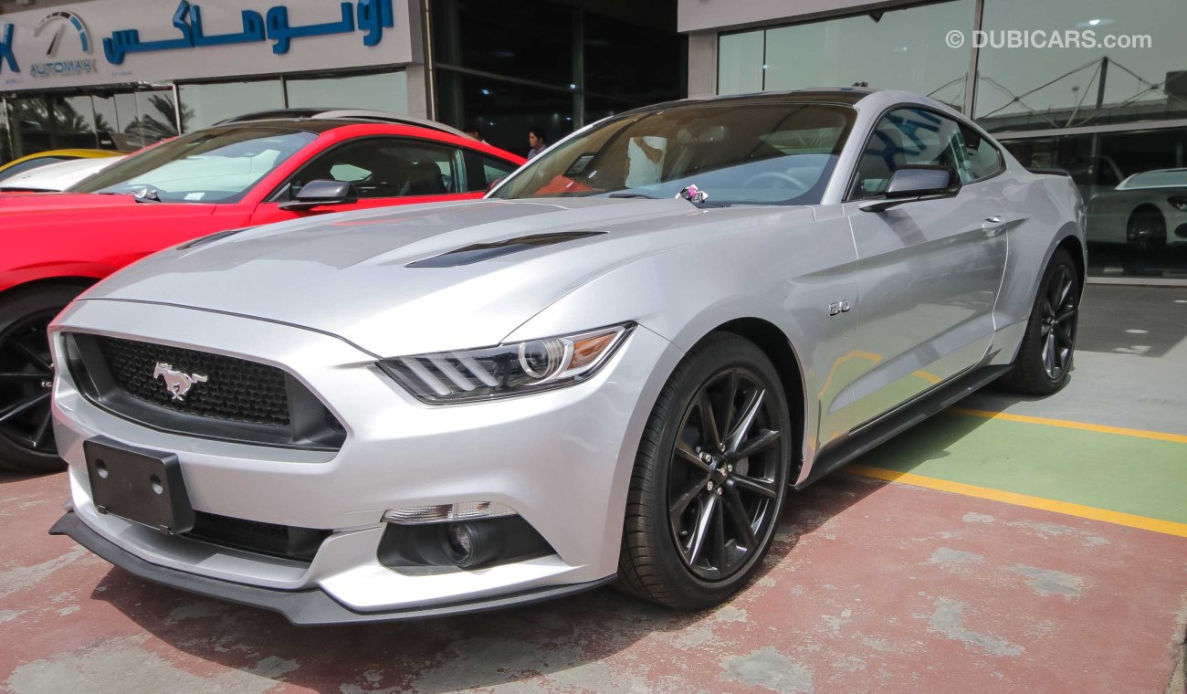 Ford Mustang GT Premium+, 5.0L V8 0 km, GCC with 3 Years or 100K km Warranty and 60K km Service at AL TAYER