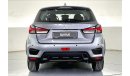 Mitsubishi ASX GLX Lowline | 1 year free warranty | 1.99% financing rate | Flood Free