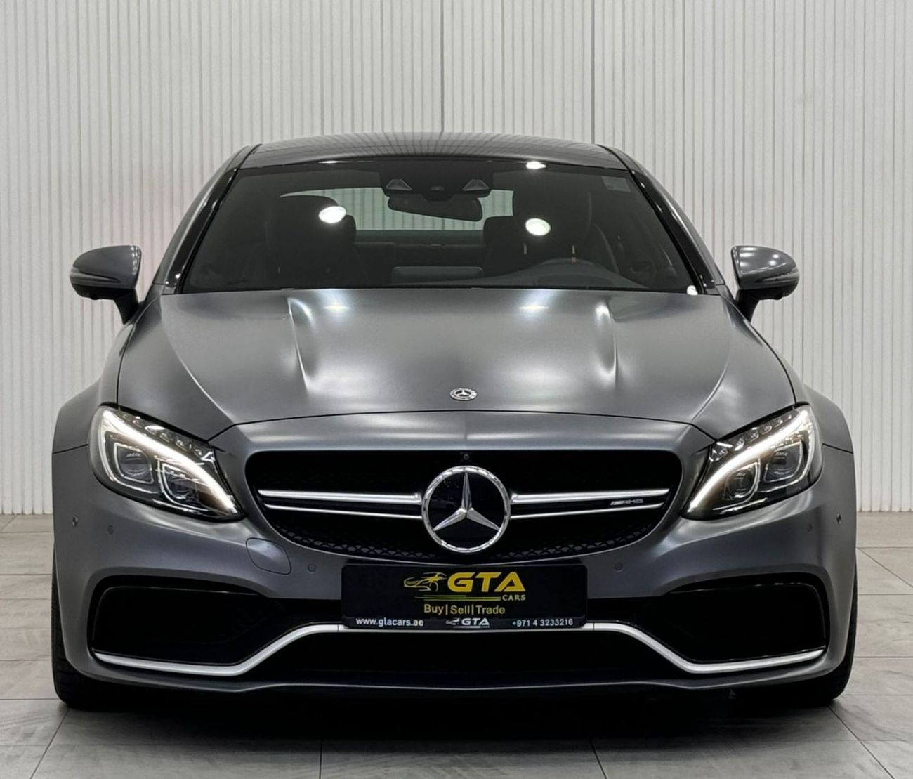 Mercedes-Benz C 63S AMG 2018 Mercedes Benz C63s AMG Coupe, Warranty, Full Service History, Full Options, Low Kms, GCC