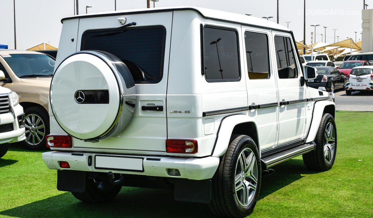 Mercedes-Benz G 63 AMG أبيض