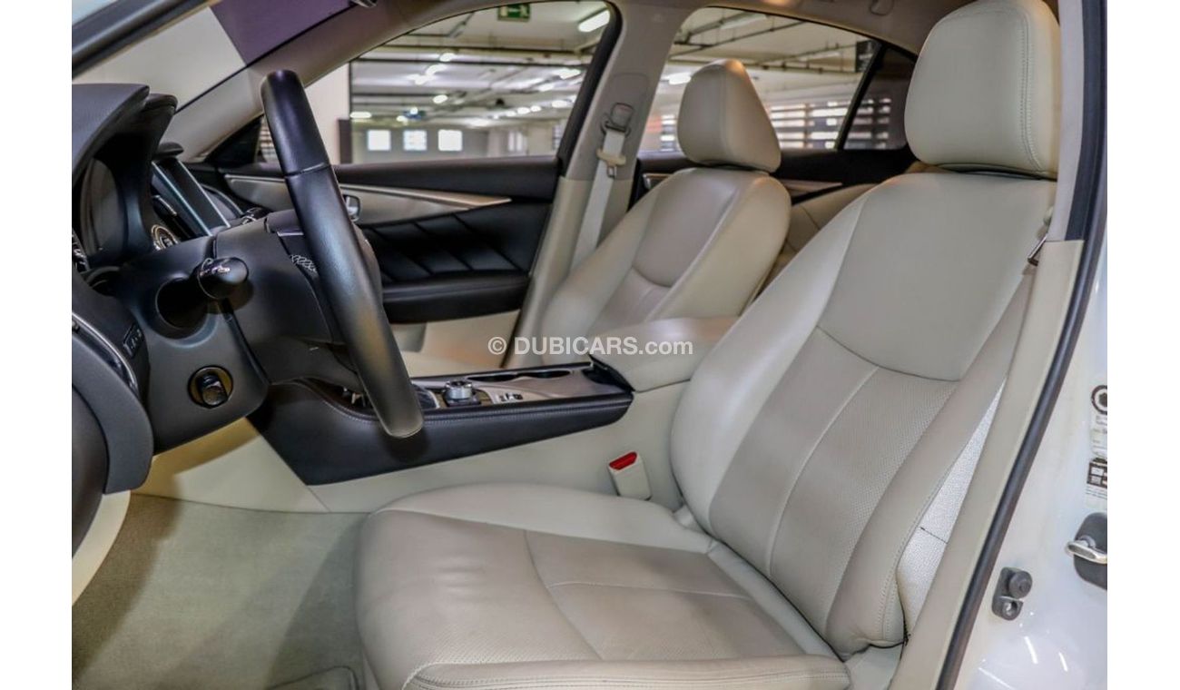 Infiniti Q50 Infiniti Q50 2018 GCC under Warranty with Zero Down-Payment.