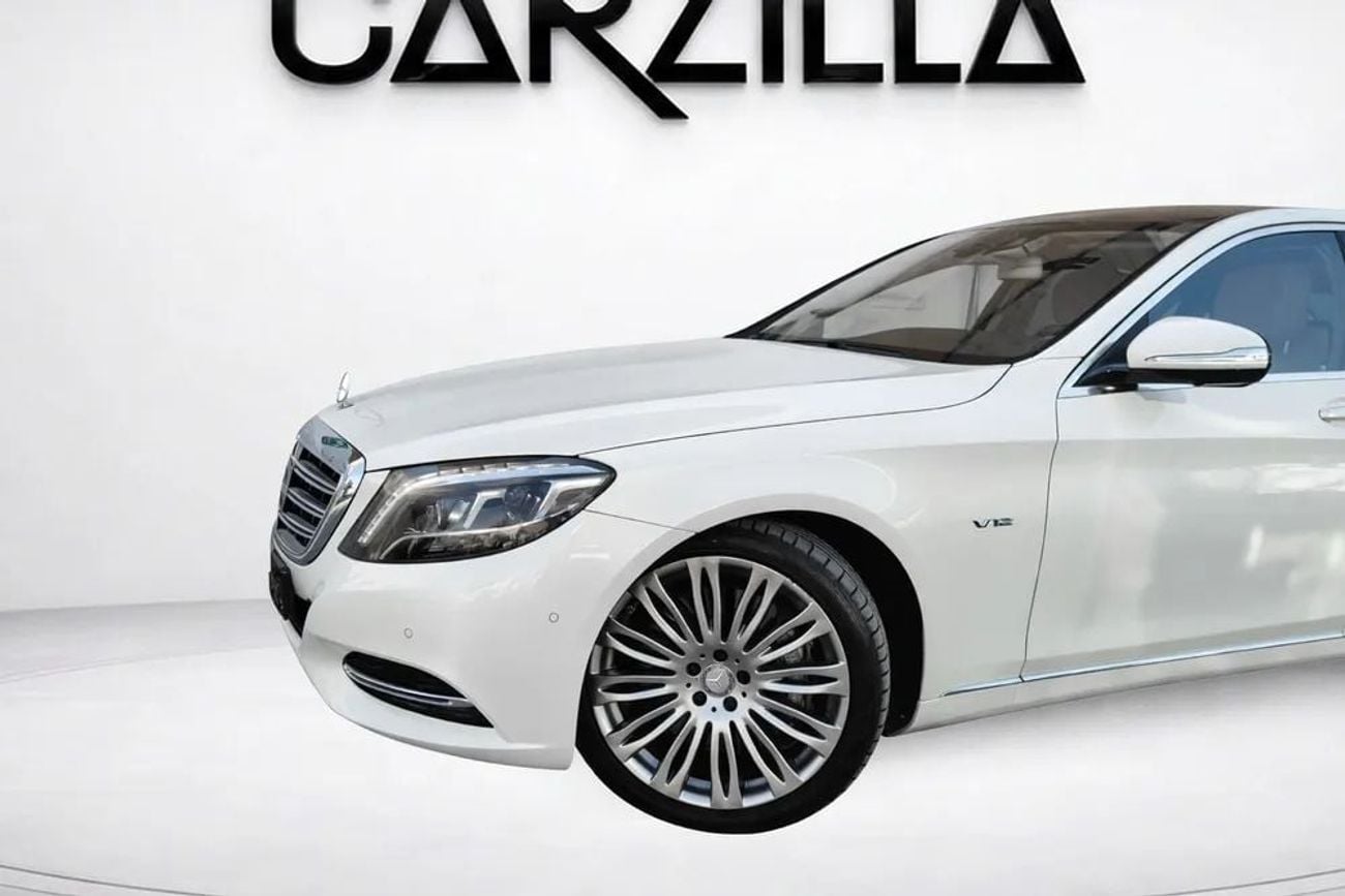 Mercedes Maybach S600 Maybach Mercedes S600 Maybach V12 l GCC l Full Gargash History l Flagship Luxury