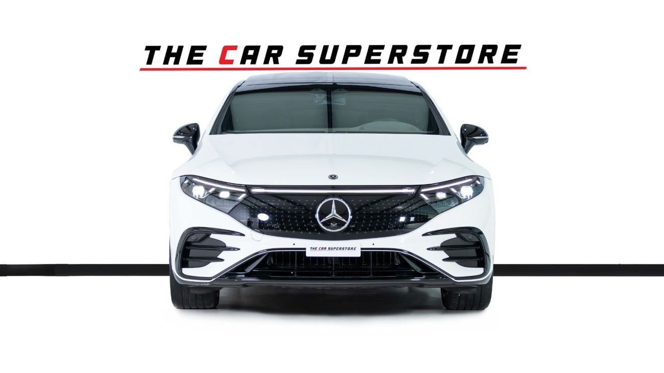 Mercedes-Benz EQS 450+ 450 PLUS-GCC-Gragash Warranty-High Specifications-Night Package-22Inch AMG Rims