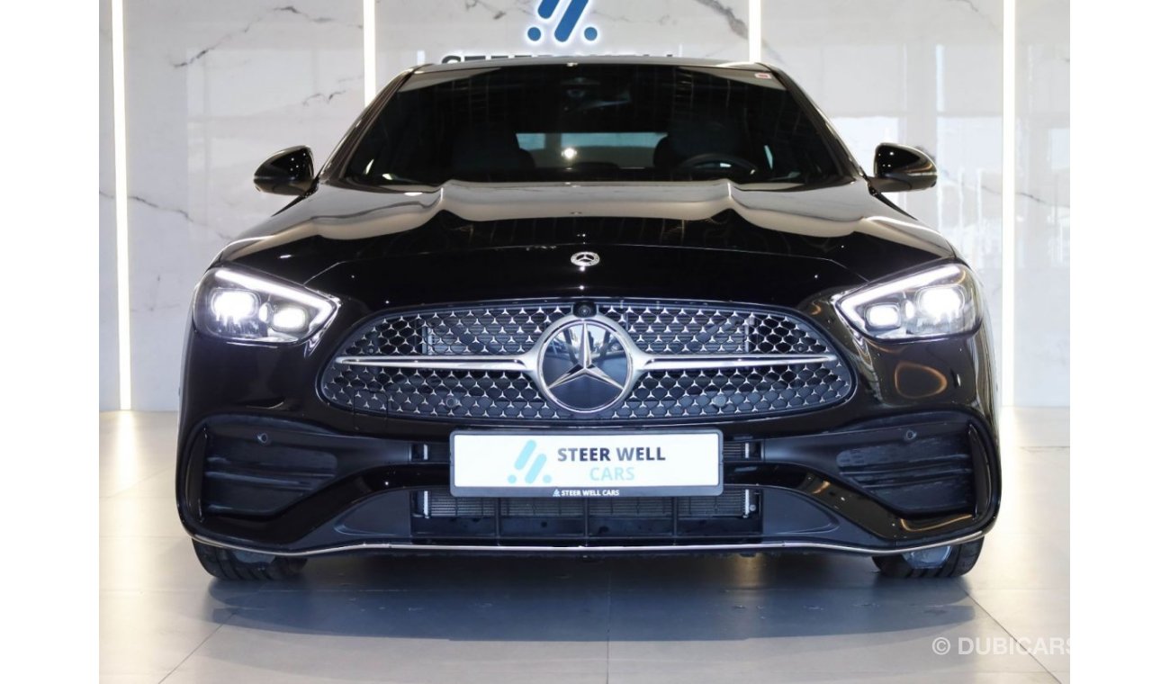مرسيدس بنز C 200 بريميوم بريميوم PLUS HIGH | 5 YEARS WARRANTY AND SERVICE PKG UPTO 105KM