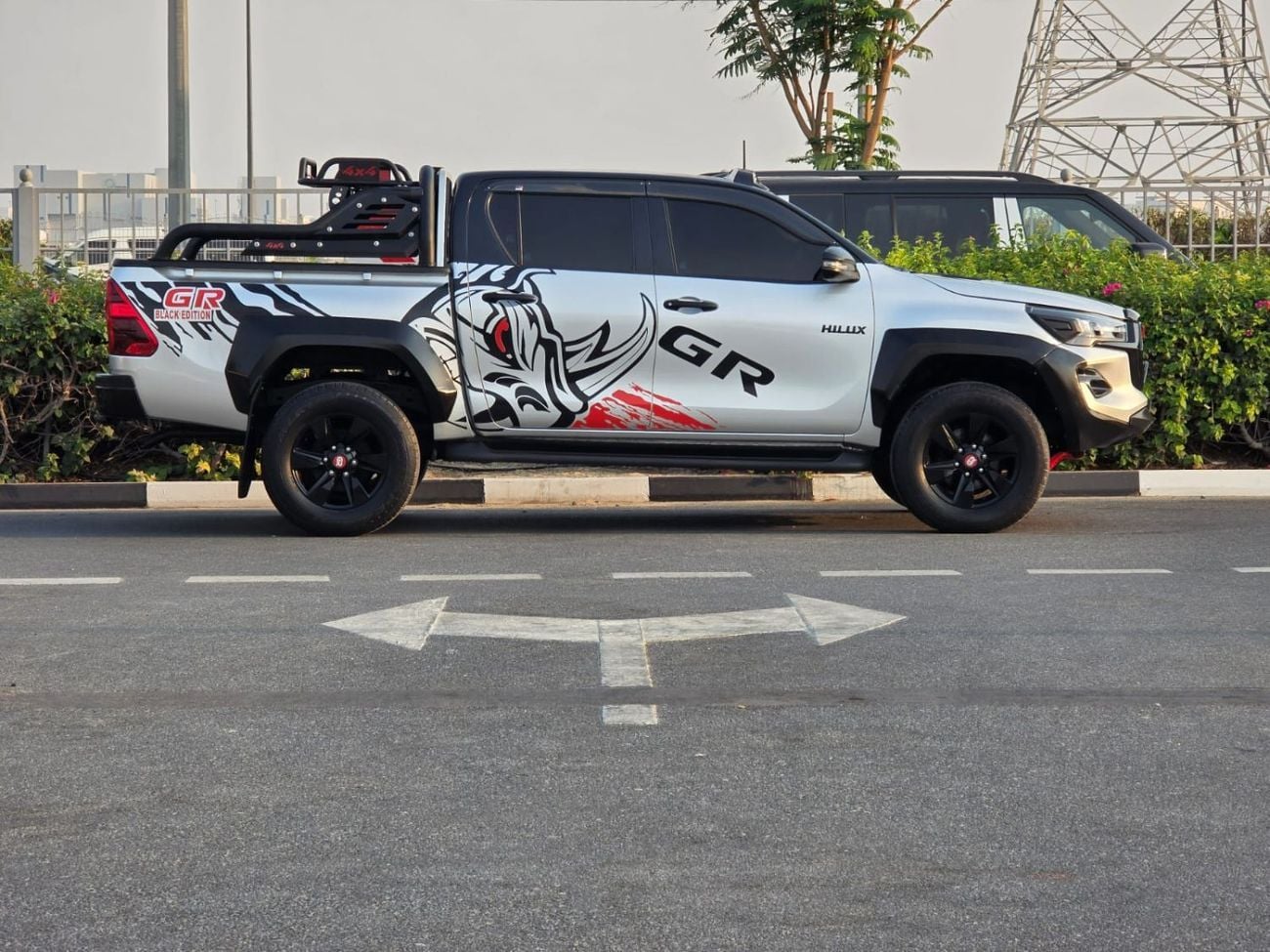 Toyota Hilux TRD 2019 | 2.4L DIESEL | AT | RHD | MODIFIED TO GR SPORTS | 4X4 SPORTS BAR WITH BASKET | ROOF MOUNTED LE
