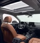Audi Q5 2023 Audi Q5 Advanced 2.0 TFSI Quattro S tronic, 2028 Audi Warranty + Service Pack, Low Km, GCC