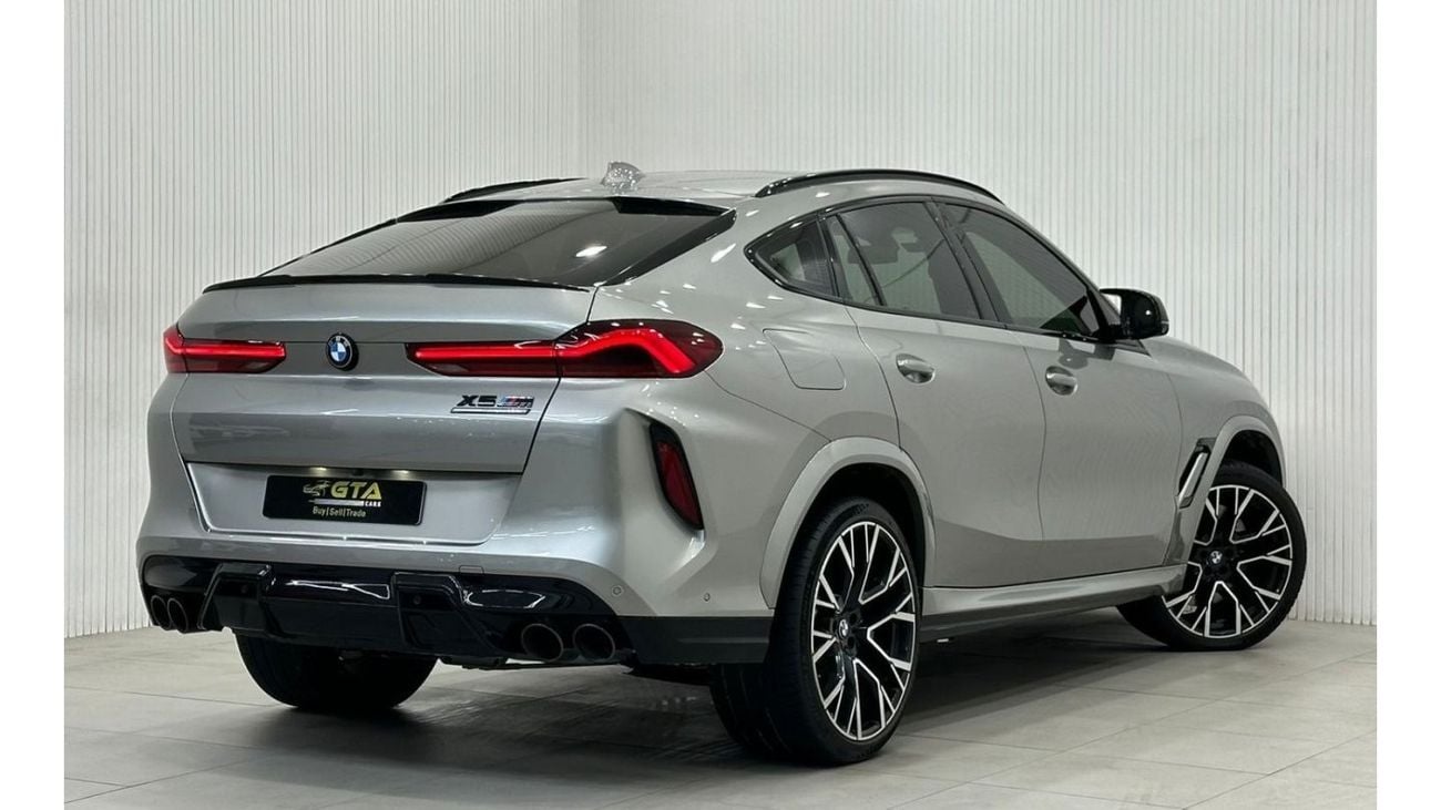 بي أم دبليو X6 M 2020 BMW X6M Competition, Warranty, BMW Service Contract, Full Options, Very Low Kms, GCC