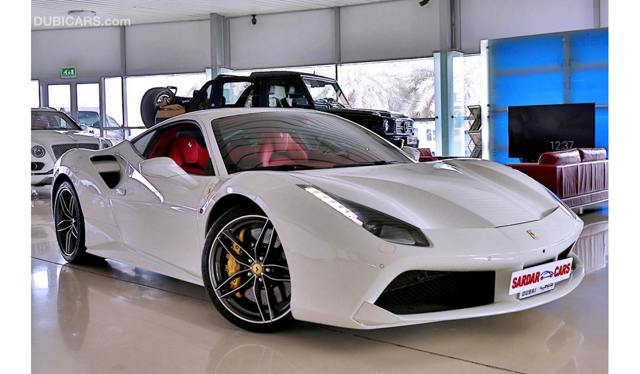 Ferrari 488 GTB 2017 (w/ Al Tayer Warranty & Service)