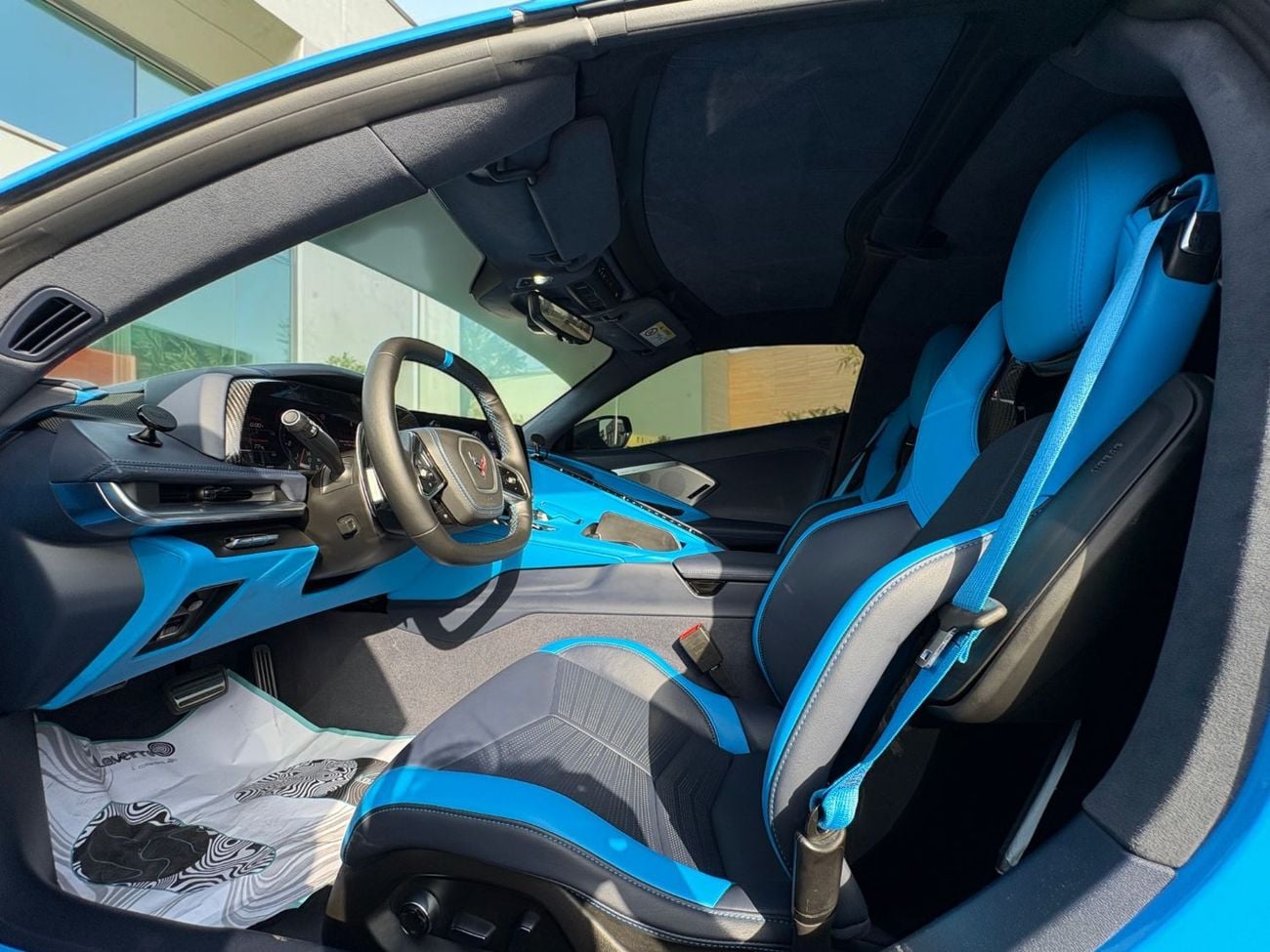 شيفروليه كورفت AED 5,420 P.M | 0% DOWN PAYMENT | CHEVROLET CORVETTE STINGRAY 3LT | AGENCY WARRANTY | FULL AGENCY SE