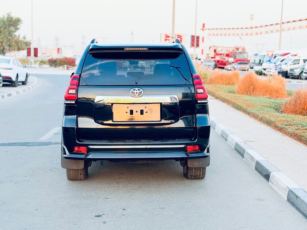 تويوتا برادو Toyota Prado 2018 Diesel black colour