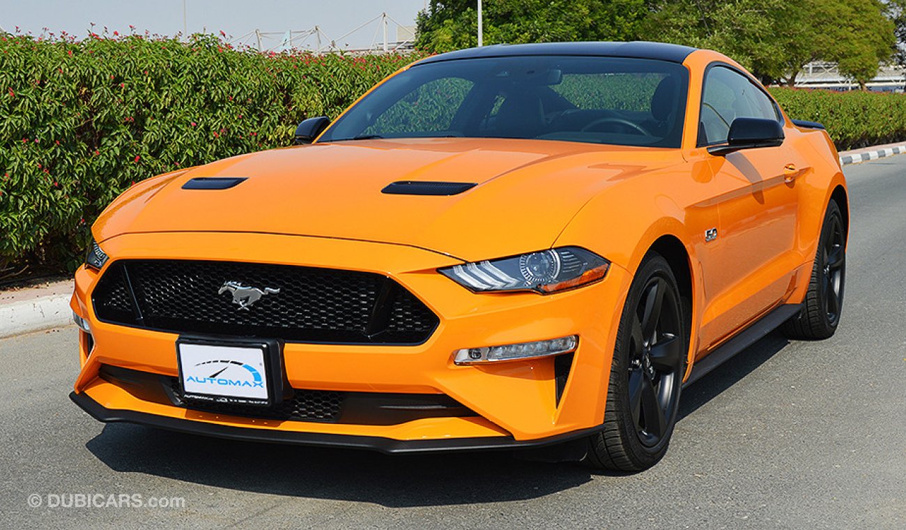 Ford Mustang GT Premium 2018, 5.0 V8 GCC, 0km with 3Yrs or 100K km WRNTY + 60K km Service at Al Tayer