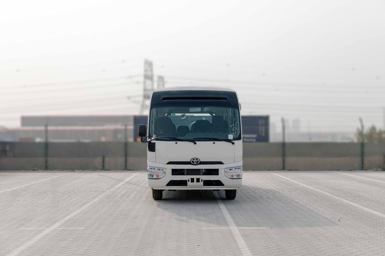 تويوتا كوستر 2.8L - 22 Seater - White Inside Grey | Export Only