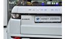 لاند روفر رانج روفر إيفوك EXCELLENT DEAL for our Land Rover Range Rover EVOQUE ( 2013 Model ) in White Color GCC Specs