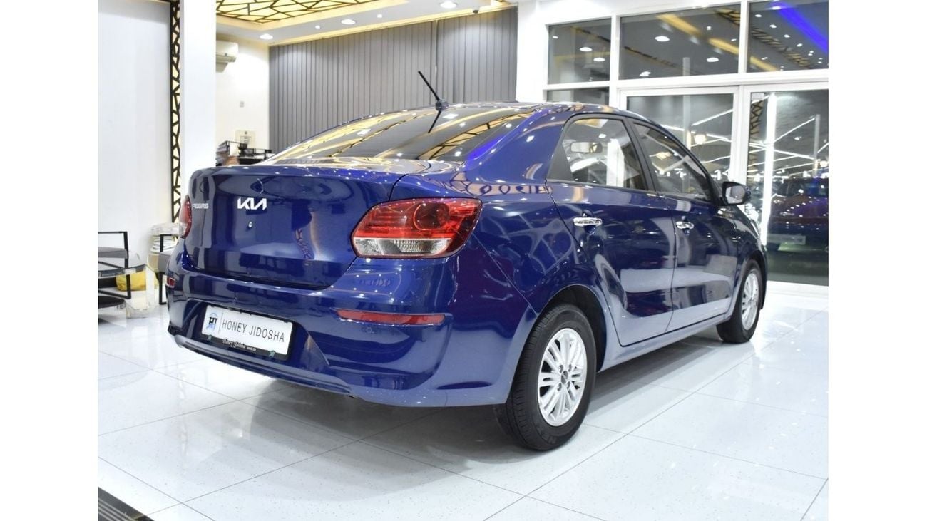 Kia Pegas EXCELLENT DEAL for our KIA Pegas 1.4L ( 2023 Model ) in Blue Color GCC Specs
