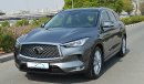 إنفينيتي QX50 2.0L, AWD, خليجي, 0 كم, الضمان: 5 سنوات أو 200,000 كم + الخدمة: سنتان أو 50,000 كم, 2019