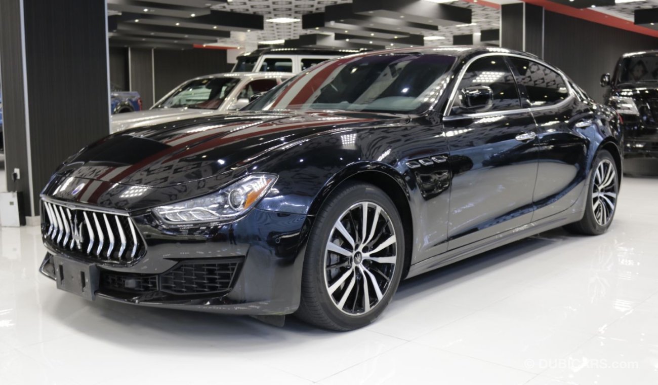 مازيراتي جيبلي MASERATI GHIBLI-2018- LOW MILEGE-18760 MILES