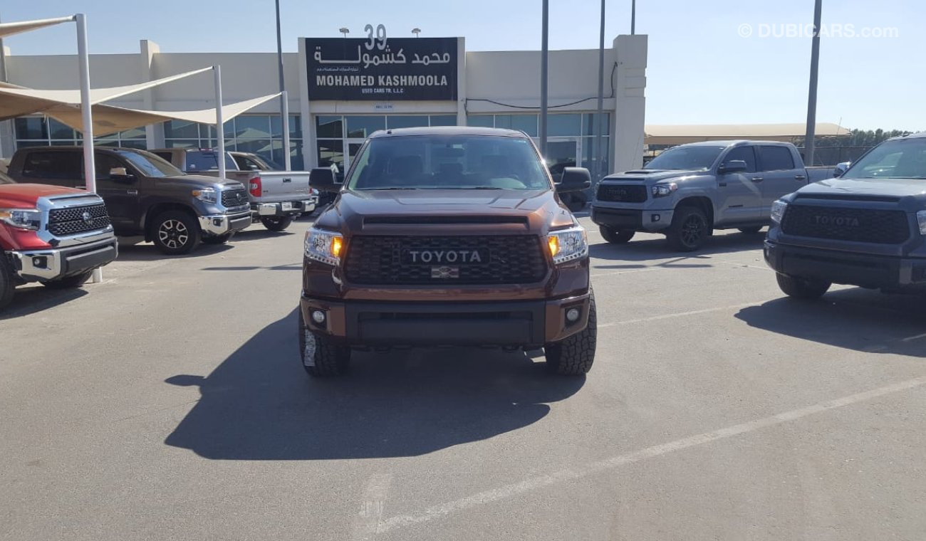 Toyota Tundra toyota tundra xp 2017 crewmax brown تويوتا تندرا بني 4 باب