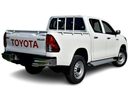 Toyota Hilux ECTMQM000 - 2025 Toyota Hilux Double Cab – DLXG - 2.7L Petrol Auto 4wd – White w Red Interior