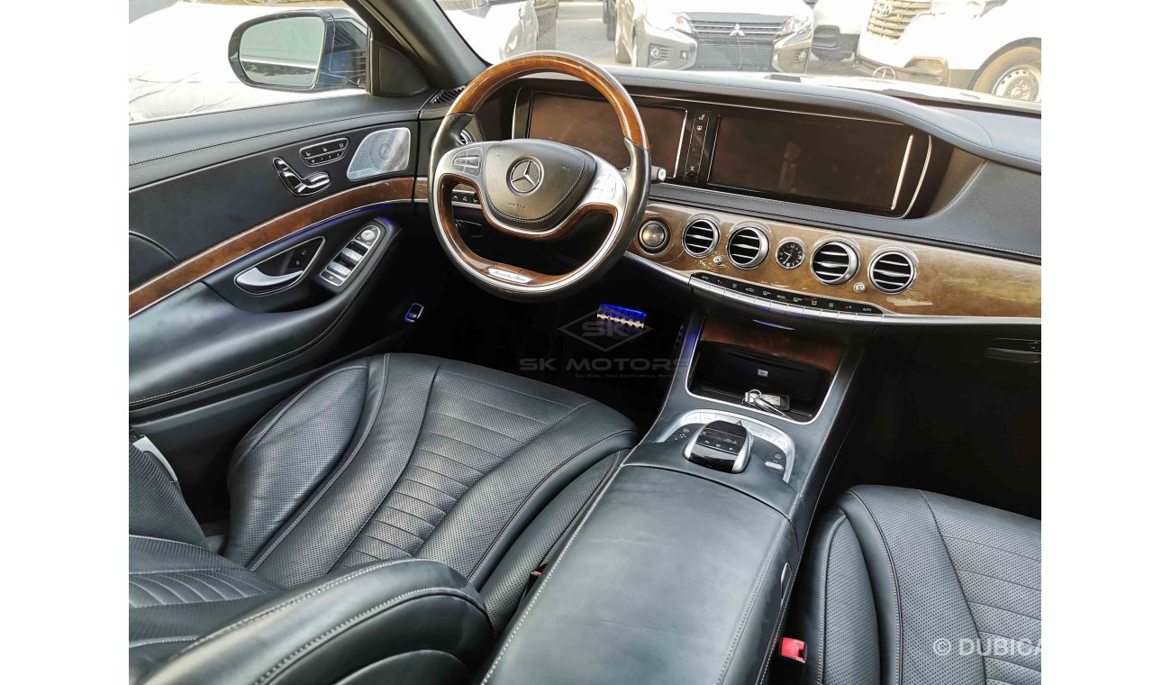 Mercedes Benz S550 5.5L, 20" Rims, Power & Memory Seats, 360° Camera, Leather Seats, Twin Sunroof, DVD-USB (LOT # 732)