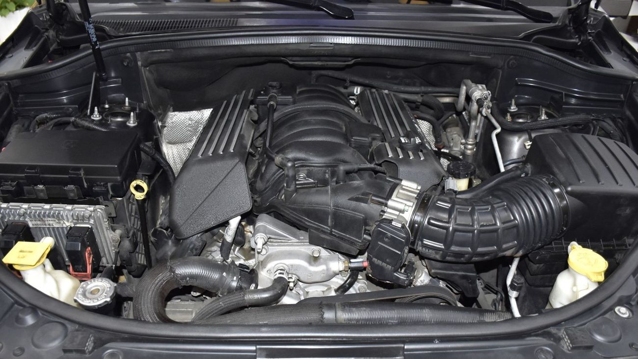 Jeep Grand Cherokee EXCELLENT DEAL for our Jeep Grand Cherokee SRT ( 2015 Model ) in Grey Color GCC Specs