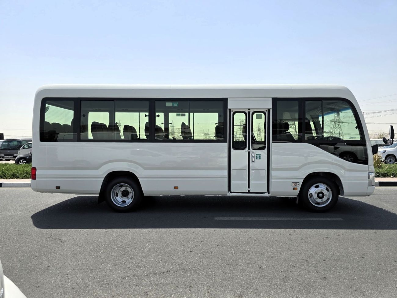 Toyota Coaster TOYOTA COASTER PETROL 2.7 MT - AUTO DOOR - 23 SEATER - 2025 MODEL - WHITE -