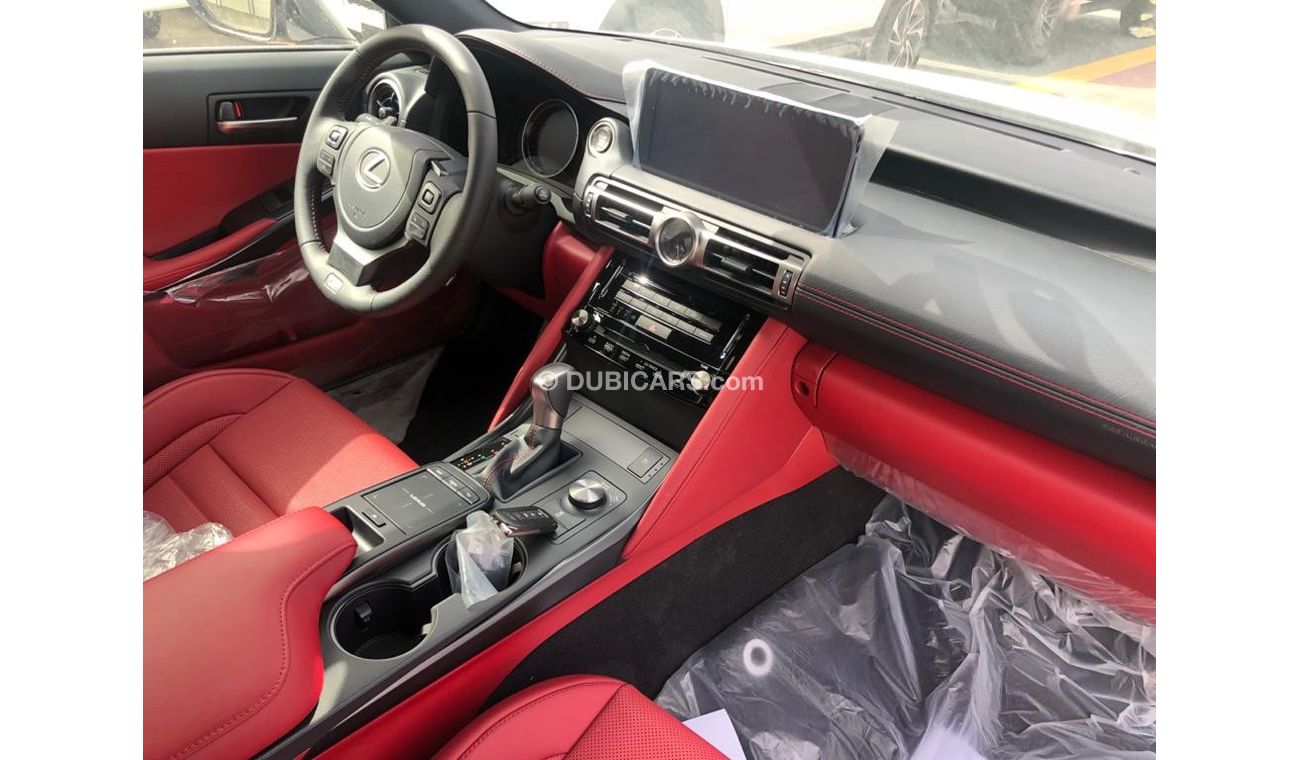 Lexus IS300 LEXUS IS 300 FSPORT, 2.0L, FULL OPTION, WHITE EXTERIOR WITH RED LEATHER INTERIOR, SUNROOF, FOR EXPOR